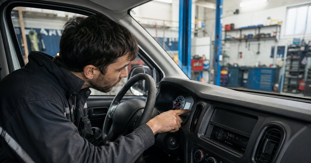 How do you schedule preventive maintenance by mileage across a small vehicle fleet?